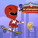 Power ranger skateboarding